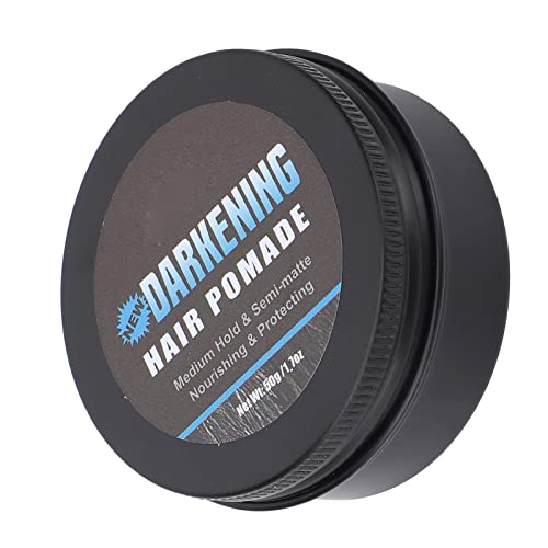 Creme de coloração de cabelo, fornece nutrição rápida, inofensivo, descartável, cera natural para ti