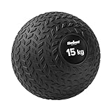 Rebel Active Medizinball 15 kg, Slam Ball Rehabilitationstraining, Fitnessball Sandgefüllt...