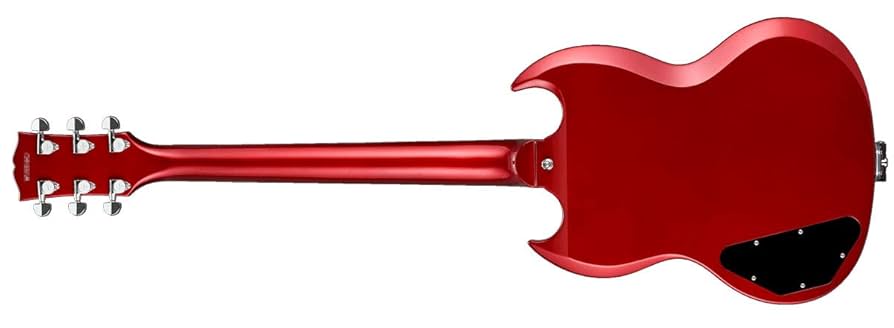 Amazon | Woodstics WS-SG-STD/B Candy Apple Red エレキギター