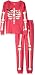 Gymboree Big Girls' Pink Skeleton Pajamas