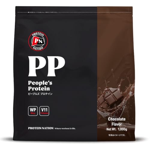 Protein Nationピープルズ プロテイン ホエイプロテイン 1kg チョコ レート風味...