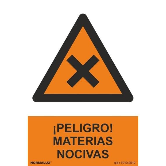 Segnale di pericolo! Materie Nocivas SEKURECO