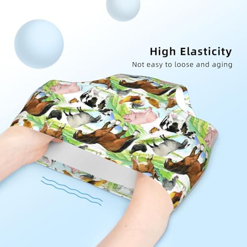 Cartoon Farms Animal Girls' Underwear Soft Cotton Little Girls Panties Comfort Briefs4