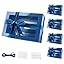 Blue-13.5x9x4.1 Inches-Pack of 5