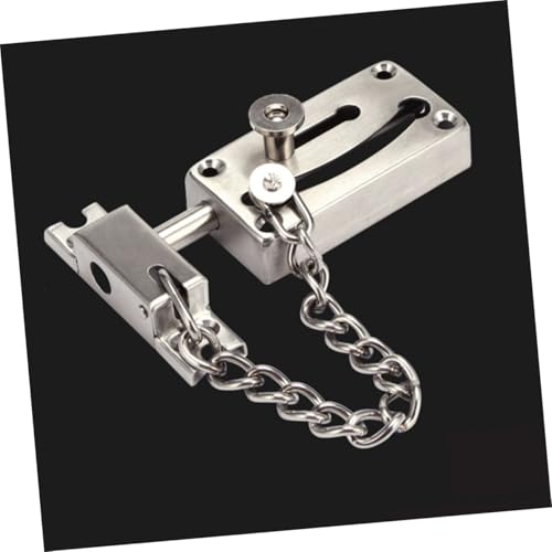 Cerradura de cadena para puerta de acero inoxidable para hogares 3