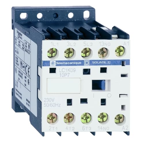 Contacteur Schneider Electric 9-amp 600-vac Lc1 K0910p7 avec unité thermique IEC