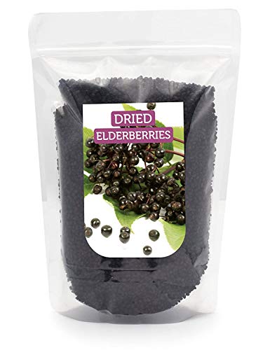 Holunderbeeren getrocknet 500g PREMIUM, Fructus Sambuci