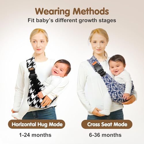 Image of Baby Sling Carrier,Toddler Carrier,2026 New Baby Sling,Portable and Lightweight Sling,Non-Slip Hip Seat Carrying 10-30lbs(Star)