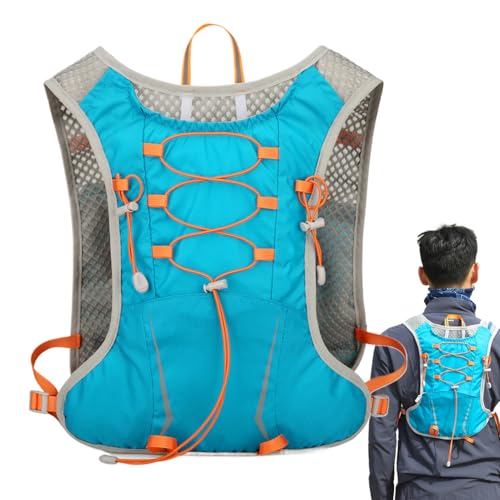 Zaino Idrico,Borracia Per Corsa | Zaino Riflettente Multifunzione Unisex Per Campeggio Ciclismo