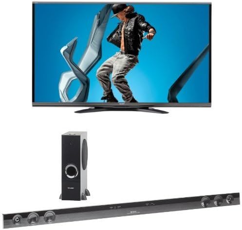 Sharp 60SQ15U TV with Sound Bar