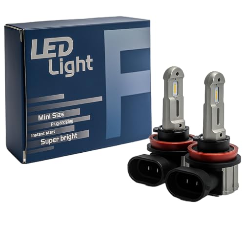 Bombillas LED H11 H8 H9 ARH para faros delanteros de coches con luz blanca de 12V pack de 2