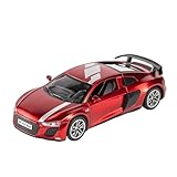 audi r8 v10 plus sound 1:32 para Audi R8 V10 Plus modelo de coche de aleación de metal fundido a presión no incluye baterías