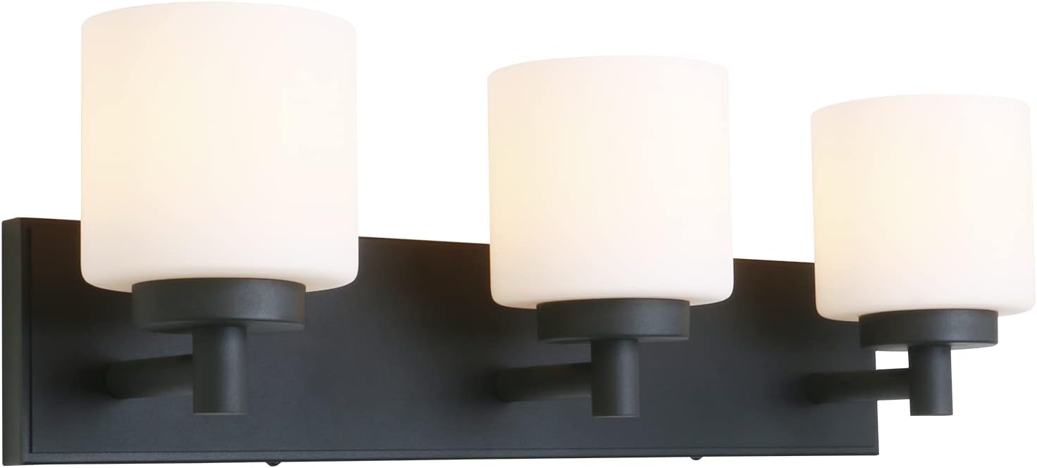 Exclusive Pathson Industrial Wall Sconce, 3 Light Bathroom Vanity Light, Indoor Wall Lamp with Frosted Glass, Wall Mount Light Fixtures for Bathroom Kitchen Living Room (Antique) New Arrivals Pathson Industrial Wall Sconce, 3 Light Bathroom Vanity Light, Indoor Wall Lamp with Frosted Glass, Wall Mount Light Fixtures for Bathroom Kitchen Living Room (Antique)