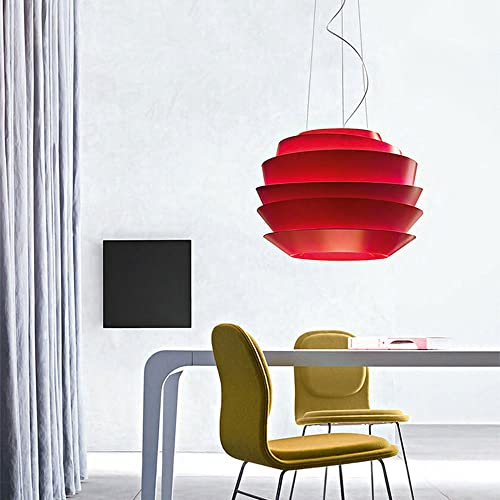 Lustre multicouche nordique pour éclairer efficacement et décorer une table de repas - 2