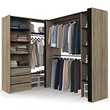 Le dressing MARLON est ajustable extensible pour s'adapter à tous vos besoins