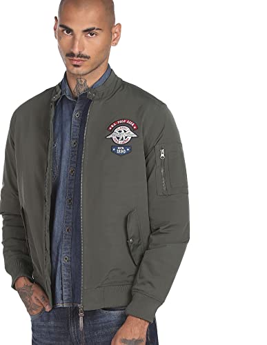 Image of U.S. POLO ASSN. Men's Trench Cotton Blend Standard Length Coat