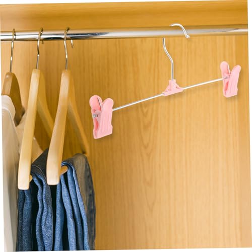 Organisation de placard facilitée avec 10 cintres à pinces solides - 7