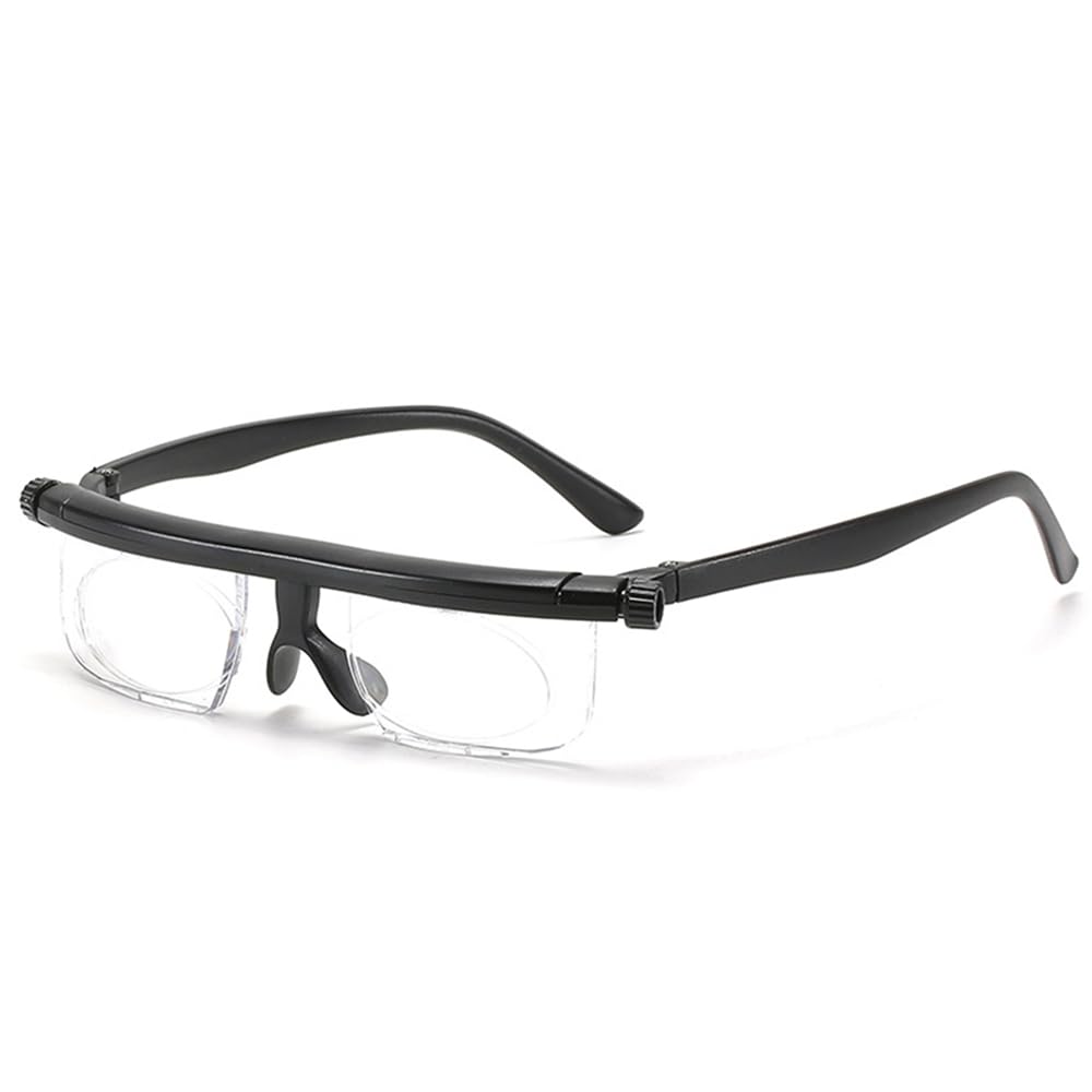 Flex Vision Adjustable Reading Glasses - Dial Vision Focus Eyeglasses for Women and Men - Lightweight Prima Focus