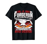 Un grand motif pour tous les hommes qui aiment la forge. Le design comporte un dicton amusant ainsi qu'un graphique cool.