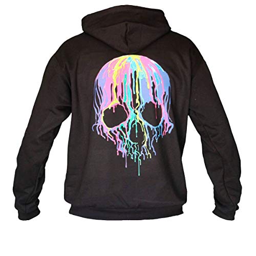 Sweat à capuche tête de mort PATOUTATIS 1257 : confort et style chaud