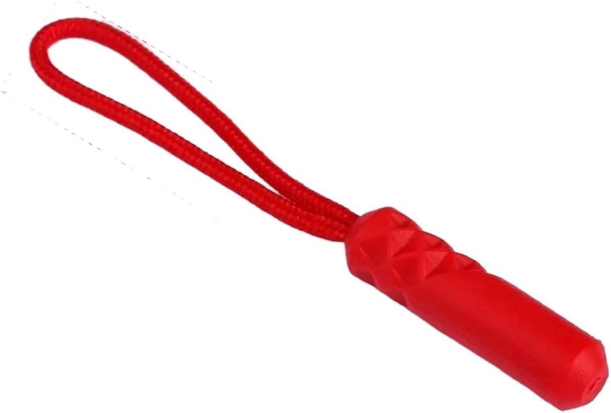 Zipper Fix 50pcs Plastic Pull Head Climbing Tail Rope(White)