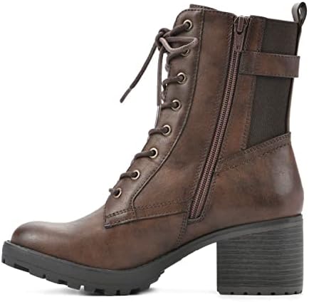 WHITE MOUNTAIN Shoes Women's Bradley Boot, Mocha/Smooth, 7.5 M | Image 2