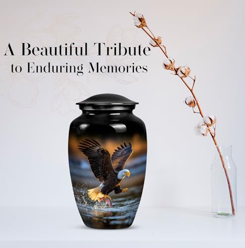 Image of Eagle Urns for Human Ashes -Funeral Cremation Urns for Ashes for Women