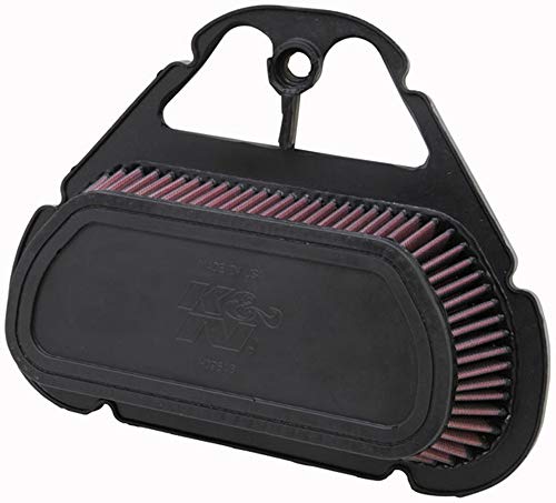 K&N Filtre à air de remplacement compatible avec Yamaha YZF R6 1999-2005 YZF R6S 2006-2009 (YA-6001)
