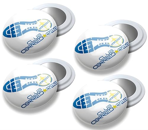 VERY IMPORTANT RUNNER   Pack de 4 Imanes Deportivos con Bolsa Impermeable   Imanes Sujeta Dorsales para Running y Triatlón 18mm   Sujeción Segura Sin Agujeros en la Ropa   Diseño Club Corredores