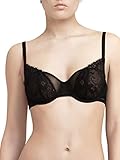  Passionata CAMDEN, Balconnet Außenträger-BH, Damen Unterwäsche, 75B, Schwarz