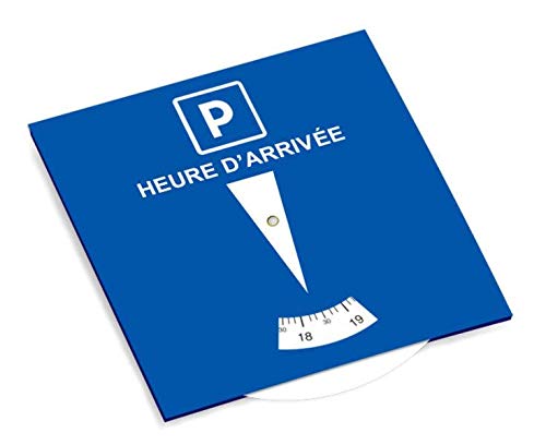 Preisvergleich Produktbild Parkscheibe, Blau, französisch