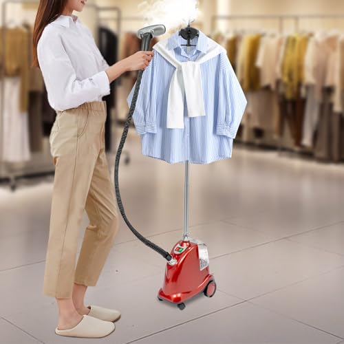 Miniatura 7 de Vaporizador De Pie, 2200 W, Eliminador De Arrugas, Vapor De Ropa De Pie Con Depósito De Agua De 3 Litros, Plancha De Ropa De Pie Para Camisas, Faldas, Pantalones, Sábanas