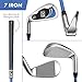 PGA TOUR Youth Golf Club Set – 10-Piece Left-Handed Junior Golf Club Set for Ages 8-12 – Beginner Golf Clubs for Kids with Lightweight Stand Bag, Hybrid, Wedge & Mallet Putter by Golfgen