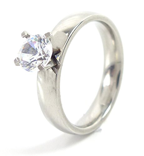 Preisvergleich Produktbild Damen Ring silber mit Edelstein Größe 21