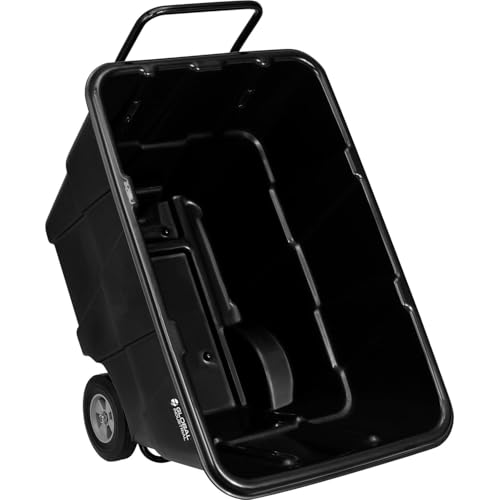Carretilla plástica para construcción 850 lb capacidad miniatura 2