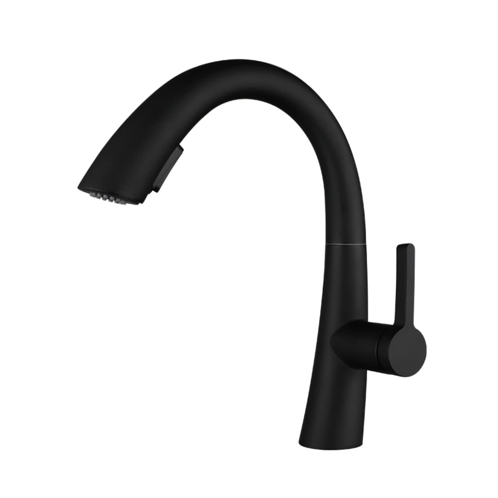 Nvsfzgiyg Nero Bathroom Sink Faucet With Pull Down Sprayer 360° Swivel Brass Mixer Tap For Hot And Cold Water Retractable Single Handle Pull-Out Basin, Hole Lavatory,Black(Nero)