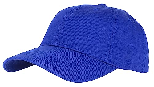 Image of Gelante Cotton Twill Washed Unstructure Baseball Cap - Adjustable Blank Hat for Men Women - Wholesale Bulk Lot of 6 Pack