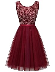 Tulle Sequin Burgundy