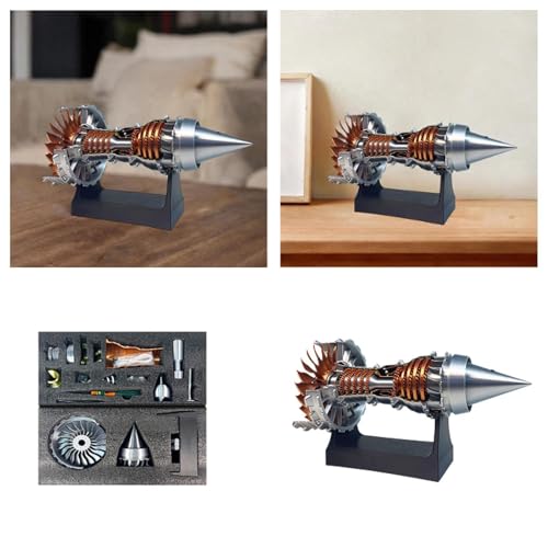 Image of CALANDIS Turbofan Engine Model Premium Mechanical Learning Tool Science Education Toy Unassembled
