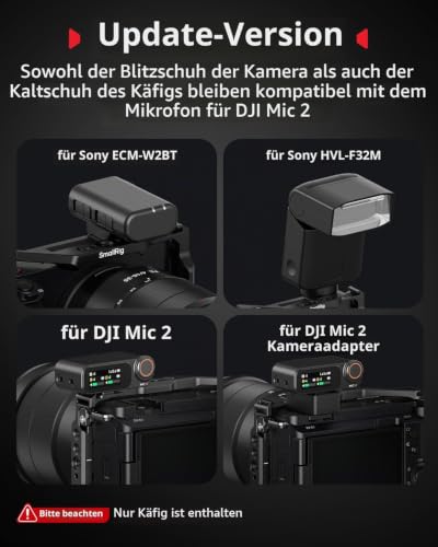 SMALLRIG ZV-E1 Cage-Kit mit Silikongriff, Kabelklemme für HDMI – 4257B – Ansicht 6