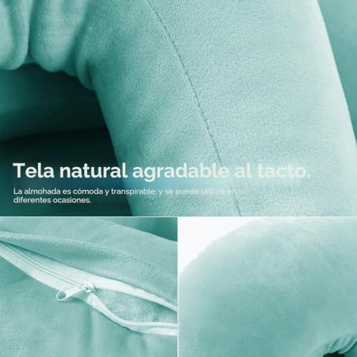 Miniatura 5 de Almohada Para La Cara, Almohada Con Un Agujero, Cojín Cómodo, Almohada Para La Siesta, Almohada Para Dormir El Estómago, Almohada Boca Abajo De Dona Para Estudiantes Adultos