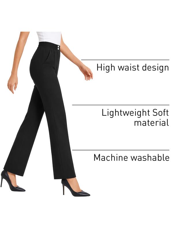 Womens Stretchy Dress Pants - image 4