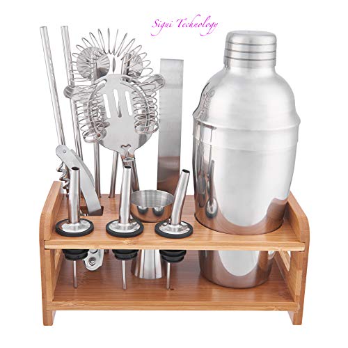 Signi Cocktail Shaker Sets Martini Bartender Kit Premium Stainless Steel Bar Set