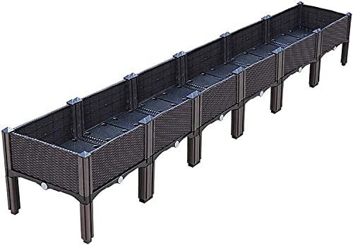 Moderner Pflanzenständer aus Rattan mit Beinen für erhöhte...