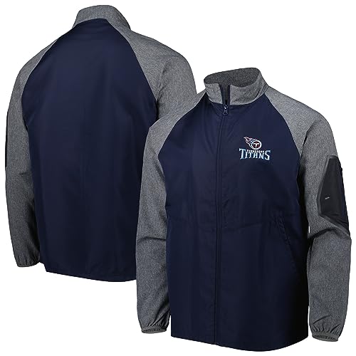 Image of Dunbrooke Men's NFL Hurricane Raglan Full-Zip Windbreaker Jacket