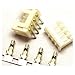 JST PH 2.0 4-Pin Connector Plug Male and Female with Crimps x 20 Sets