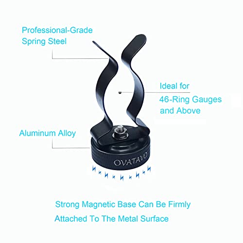 Cigar Holder Clip for Golf Cart - Strong Magnetic Grip for Golf, Travel, Hunting Fishing and Boating, Holds 46-Ring Gauges and Above - Image 5