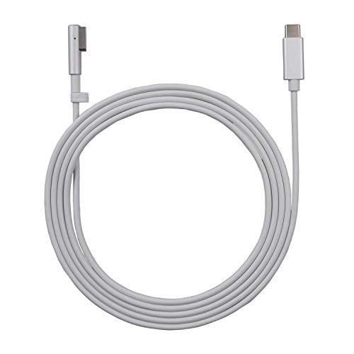 タイプC 60W USB-Cから磁気Aioum USB-C Magsafeラップトップ充電ケーブルとMacBook Air Pro(白)に対応USBタイプC電源アダプターMacBook Air Pro用充電コード15インチ17インチ前