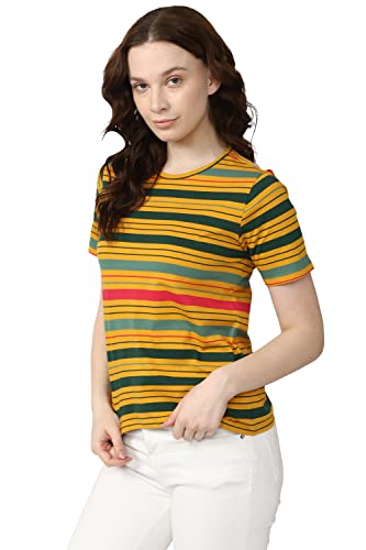 Image of Van Heusen Women's Cotton Regular Fit T-Shirt
