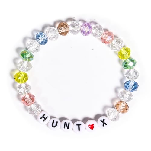 AICase for Kpop Demon Hunters Merch Rumi Zoey Mira Jinu Saja Inspired Crystal Bracelets Stackable Stretch Friendship Beaded Bracelets for Huntrix k pop Merchandise Jewelry Gifts for Fans Women_8